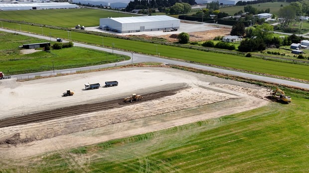 Commercial Building Construction on Good Ground