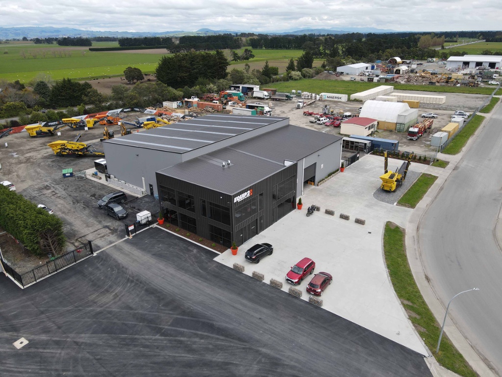Hardstand and Yard Cost Options, Commercial, Industrial Building Project